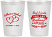 Personalized Wedding 12 oz Frosted Cups - Best Friends For Life | 349