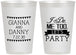 Personalized Wedding 12 oz Frosted Cups - I Do Me Too | 363