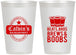 Personalized Bachelor Party 12 oz Frosted Cups - Brews And Boobs | 40031