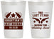 Personalized Bachelor Party 12 oz Frosted Cups - Last Stand | 40046