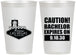 Personalized Bachelor Party 12 oz Frosted Cups - Las Vegas | 40056