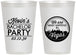 Personalized Bachelor Party 12 oz Frosted Cups - Last Vegas | 40060