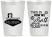 Personalized Bachelor Party 12 oz Frosted Cups - Last Vegas | 40061
