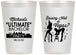 Personalized Bachelor Party 12 oz Frosted Cups - Last Vegas | 40062