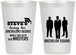 Personalized Bachelor Party 12 oz Frosted Cups - Squad | 40068