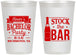 Personalized Bachelor Party 12 oz Frosted Cups - Stock The Bar | 40073