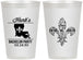 Personalized Bachelor Party 12 oz Frosted Cups - New Orleans | 40074
