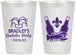 Personalized Bachelor Party 12 oz Frosted Cups - New Orleans | 40077