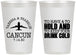 Personalized Wedding 12 oz Frosted Cups - To Have And To Hold | 408