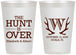 Personalized Wedding 12 oz Frosted Cups - Monogram | 442