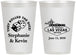 Personalized Wedding 12 oz Frosted Cups - Las Vegas | 455
