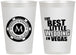 Personalized Wedding 12 oz Frosted Cups - Las Vegas | 458