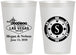 Personalized Wedding 12 oz Frosted Cups - Las Vegas | 459
