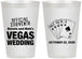 Personalized Wedding 12 oz Frosted Cups - Las Vegas | 465