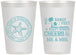 Personalized Wedding 12 oz Frosted Cups - Sandy Feet Salty Kisses | 488