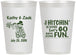 Personalized Wedding 12 oz Frosted Cups - Tractor Hitchin | 489