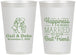 Personalized Wedding 12 oz Frosted Cups - Best Friend | 499