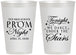 Personalized Prom 12 oz Frosted Cups - Tonight We Dance | 50000