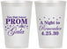 Personalized Prom 12 oz Frosted Cups - A Night To Remember | 50003