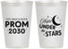 Personalized Prom 12 oz Frosted Cups - A Night Under The Stars | 50004