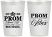 Personalized Prom 12 oz Frosted Cups - Send Off | 50005