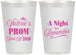 Personalized Prom 12 oz Frosted Cups - Send Off | 50006
