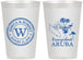 Personalized Wedding 12 oz Frosted Cups - Aruba | 505