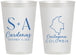 Personalized Wedding 12 oz Frosted Cups - Colombia | 516