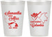 Personalized Wedding 12 oz Frosted Cups - Colombia | 517