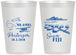 Personalized Wedding 12 oz Frosted Cups - Fiji | 525