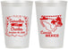 Personalized Wedding 12 oz Frosted Cups - Mexico | 535