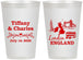 Personalized Wedding 12 oz Frosted Cups - England | 549