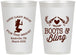 Personalized Bachelorette 12 oz Frosted Cups - One Last Ride | 60024