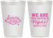 Personalized Bachelorette 12 oz Frosted Cups - Las Vegas | 60029