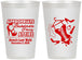 Personalized Bachelorette 12 oz Frosted Cups - Last Walk | 60032