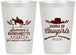 Personalized Bachelorette 12 oz Frosted Cups - Saddle Up Cowgirls | 60045