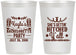 Personalized Bachelorette 12 oz Frosted Cups - Getting Hitched Yall | 60047