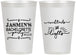Personalized Bachelorette 12 oz Frosted Cups - Cocktails And Lights | 60065