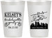 Personalized Bachelorette 12 oz Frosted Cups - New Orleans | 60066