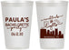 Personalized Bachelorette 12 oz Frosted Cups - Nashville | 60068