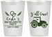 Personalized Bachelorette 12 oz Frosted Cups - Tractor Farm | 60070