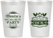 Personalized Bachelorette 12 oz Frosted Cups - Epic Night Of Cocktails | 60071