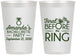 Personalized Bachelorette 12 oz Frosted Cups - Final Fling Before The Ring | 60074