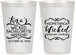 Personalized Bachelorette 12 oz Frosted Cups - Something Wicked | 60076