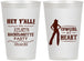 Personalized Bachelorette 12 oz Frosted Cups - Cowgirl At Heart | 60079
