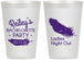 Personalized Bachelorette 12 oz Frosted Cups - Ladies Night Out | 60087