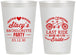 Personalized Bachelorette 12 oz Frosted Cups - Last Ride Before Bride | 60093