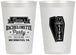 Personalized Bachelorette 12 oz Frosted Cups - Rip Single Life | 60095