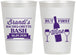Personalized Bachelorette 12 oz Frosted Cups - Wine | 60099