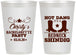 Personalized Bachelorette 12 oz Frosted Cups - Redneck Shindig | 60100